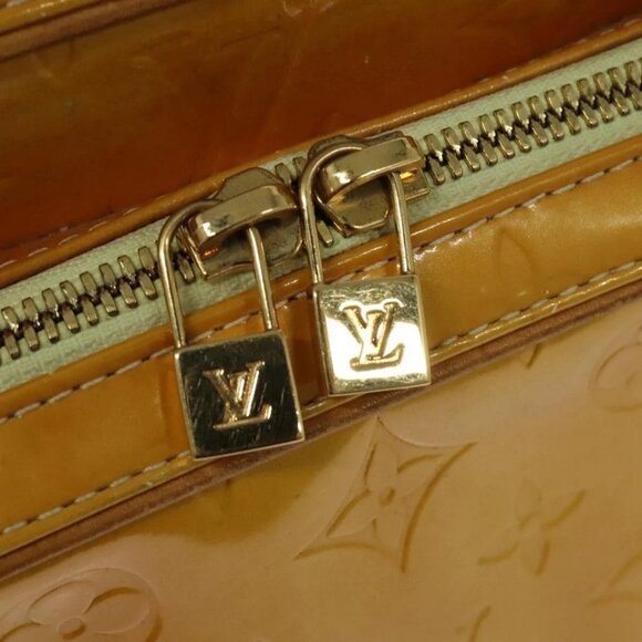 LOUIS VUITTON Monogram Vernis Marley Backpack Yellow - Picture 9 of 15